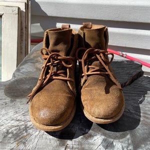 Born Tan comfy boots